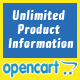 Opencart Unlimited Product Information - CodeCanyon Item for Sale