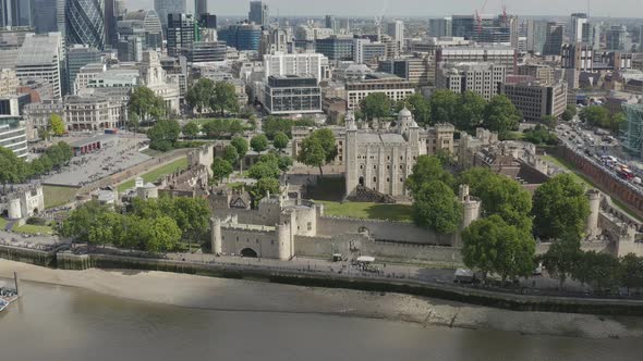 Tower of London. Iconic Monument is a Symbol of London City