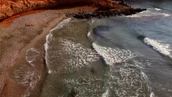 Es Bol Nou (Sa Caleta beach) in Ibiza, Spain