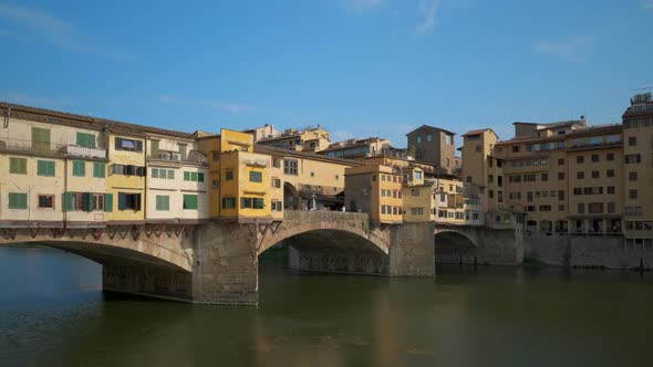 Ponte Vecchio Old Bridge in Florence, Tuscany