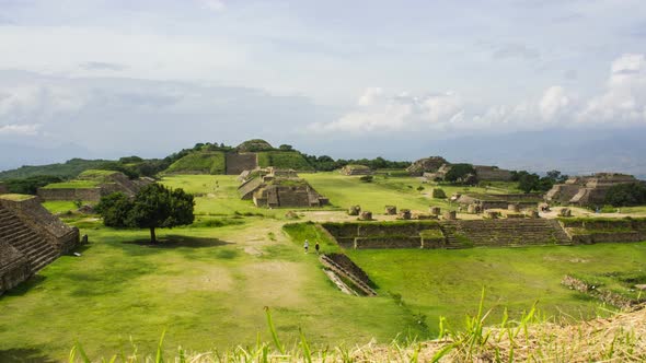 Monte Alban, Ancient Zapotecs Pyramids 