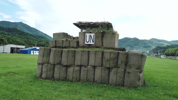 Replica Of Watch Tower Dutchbat Battalion In Srebrenica¸4K - V2 alt