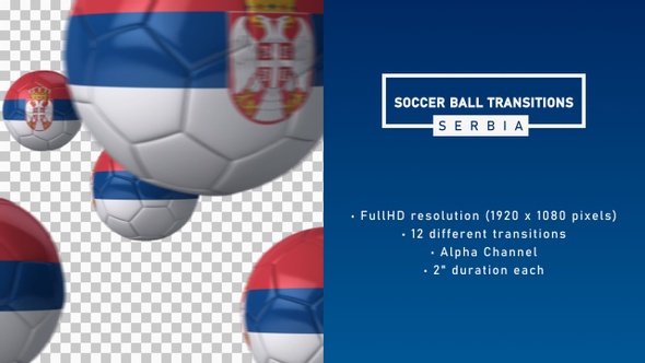 Soccer Ball Transitions  -   Serbia alt