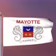Mayotte Flag 4k - VideoHive Item for Sale