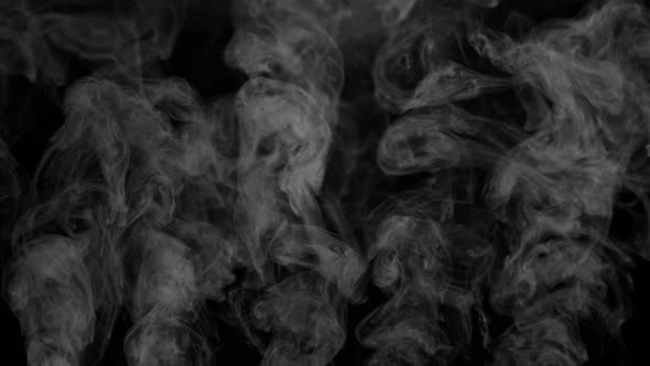 Super Slow Motion Shot of Atmospheric Smoke Abstract Background at 1000Fps