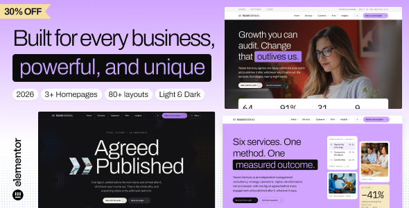Ledger - Consulting, Business & Corporate WordPress Theme