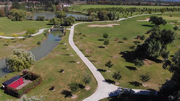 Golf Club Aerial