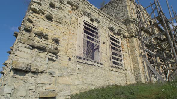 The old Skala-Podilsky Castle