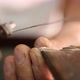Jeweler Making Traditional Burmese Silver Necklace. Silversmiths Floating Village On Inle Lake - VideoHive Item for Sale