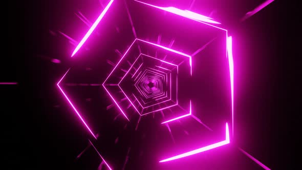 violet neon glow Portal