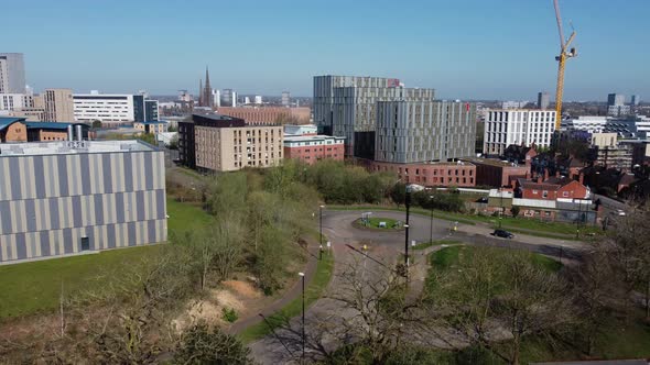 Coventry City Of Culture 2021 Aerial View From South West London Road