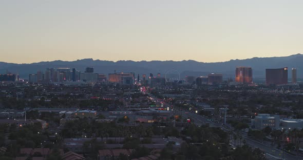 Las Vegas Panorama 4K