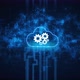 Cloud, Digital Cloud Computing, Gears - VideoHive Item for Sale