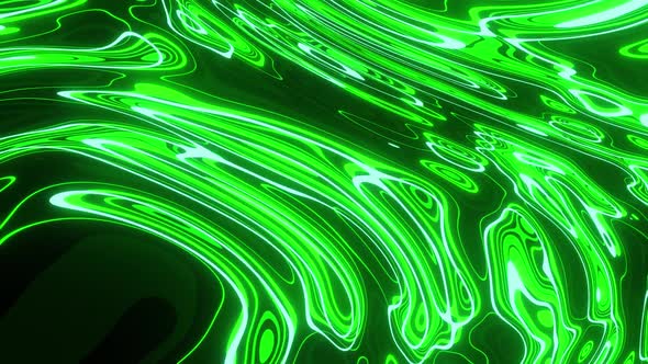 Vj Loop Background Of The Green Oil Paints HD