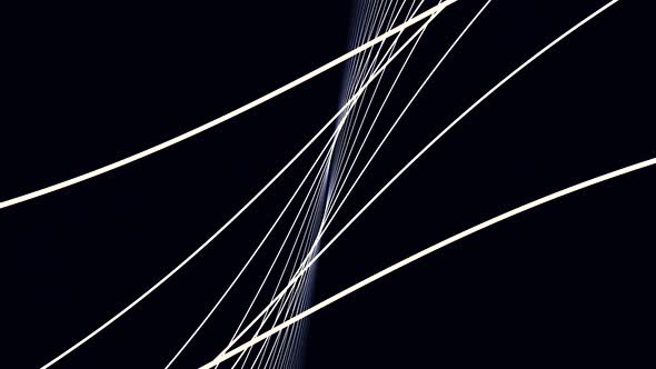 Background animation of flowing streaks of light