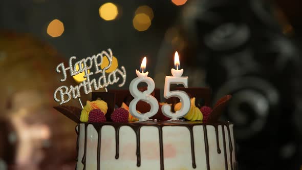 85th Birthday Cake