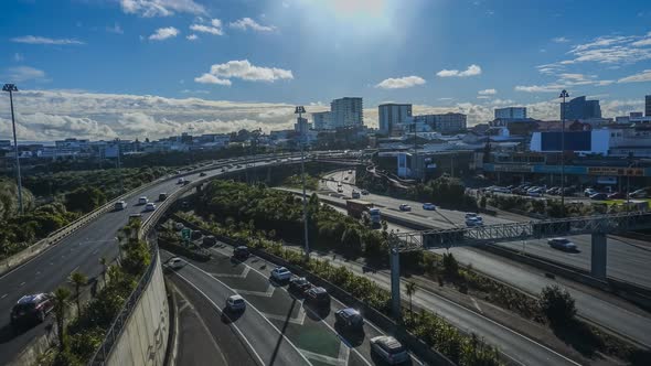 Auckland highway timelapse