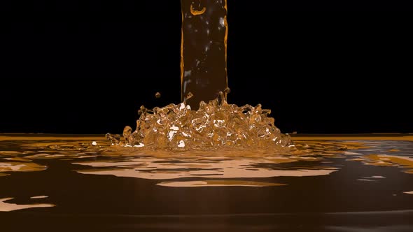 Oil Pouring