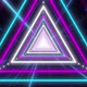 Triangle Space Tunnel - VideoHive Item for Sale