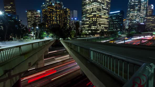 Downtown Los Angeles at Night