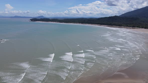 The Beaches at the most southern part of Borneo Island