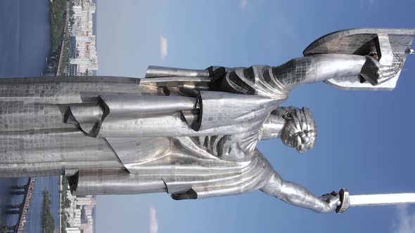 Motherland Monument in Kyiv Ukraine