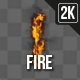 Fire On Wall - Side - VideoHive Item for Sale