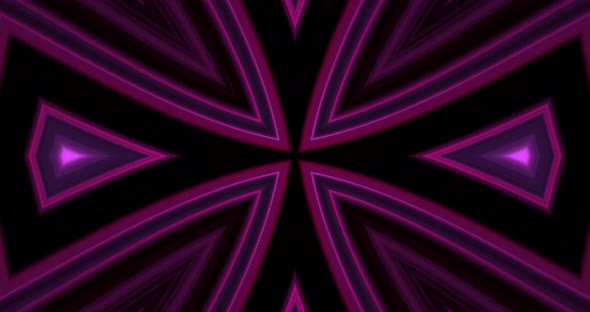 Abstract kaleidoscope background  animation .Geometric movie.