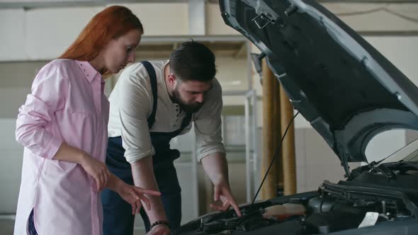 Providing Car Service to Woman