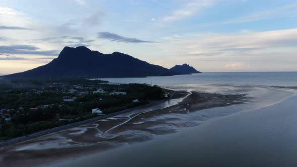 The Beaches at the most southern part of Borneo Island