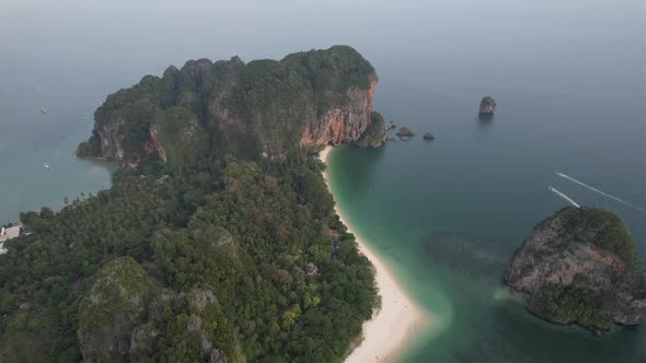 Thailand Beach of a drone