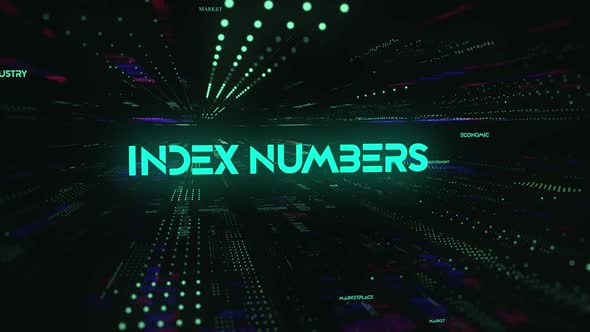 Sci Fi Digital Economics Word Index Numbers alt