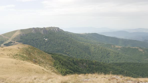 Babin Zub top in Eastern Serbia 4K 2160p 30fps UltraHD footage - Vegetation and nature of Stara plan