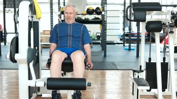 Man Taking Pills During Training