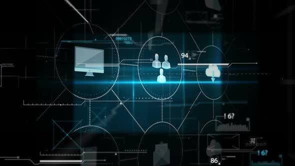 futuristic display of technology alt