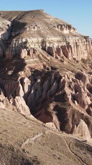 Cappadocia Landscape Aerial View