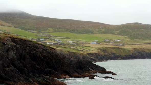 Forwards Fly Along Sea Coast