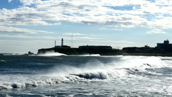 Big wave seascape 