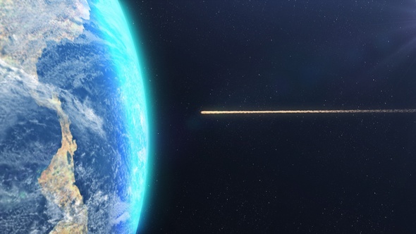 Asteroid Meteor Impact Earth Atmosphere