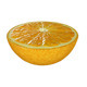 Half Orange - 3DOcean Item for Sale