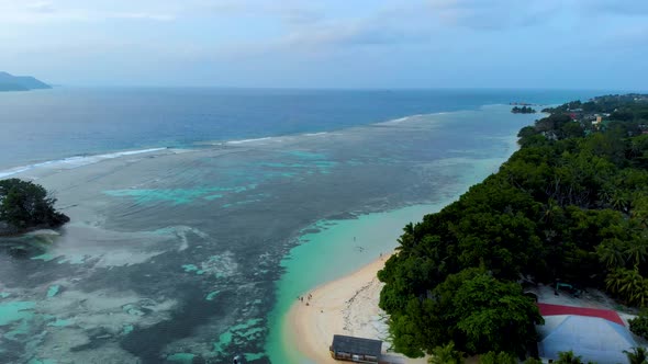 La Digue Seychelles Tropical Beach During a Luxury Vacation in the Seychelles