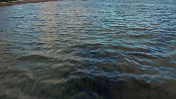 Rippled sea and clouds, General Luna, Siargao Island, Philippines