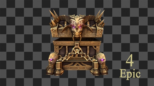 Chests Pack Low Poly alt