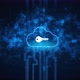 Cloud, Digital Cloud Computing, Key, Lock - VideoHive Item for Sale