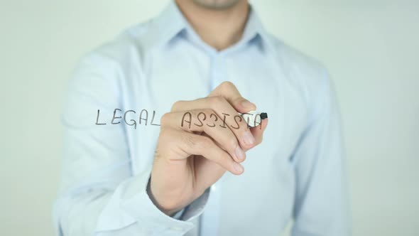 Legal Assistance, Writing On Screen