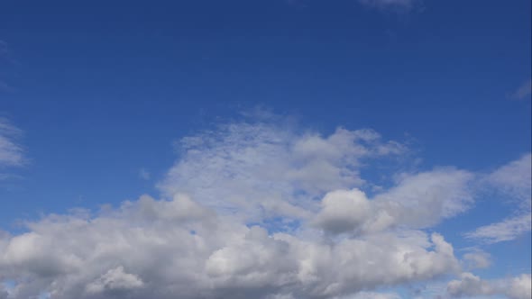 Blue Sky White Clouds