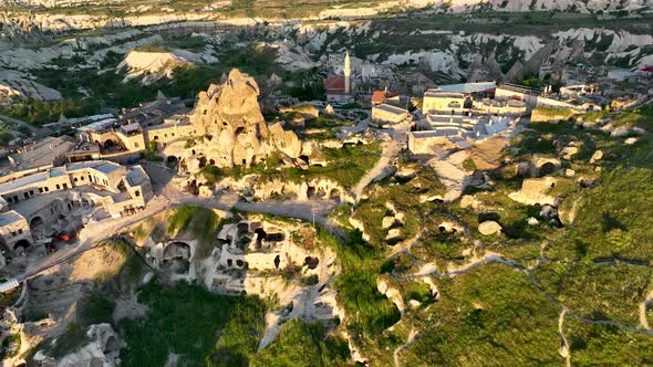 The best landscapes of Cappadocia aerial view 4 K