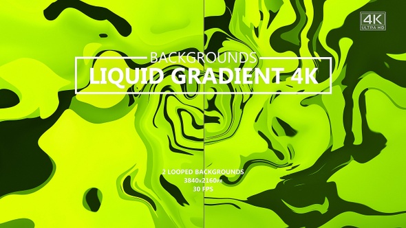 Green Liquid Gradient Backgrounds