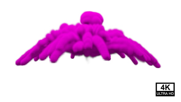 Pink Smoke Explosion Spark 4K alt