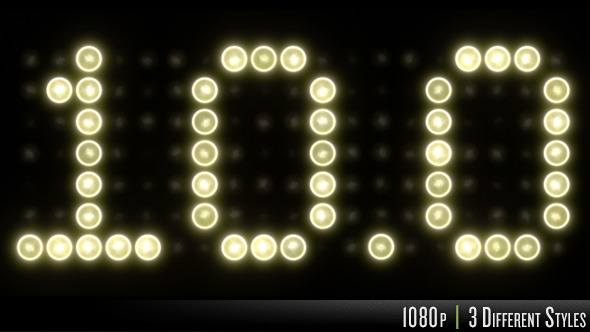 10 Second Light Scoreboard Countdown